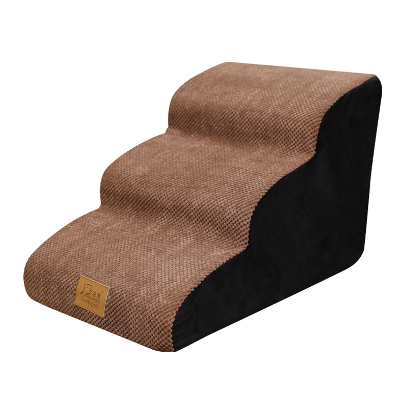 宠物狗楼梯猫狗登高沙发爬梯泰迪海绵床边辅助梯子台阶上飘窗垫子