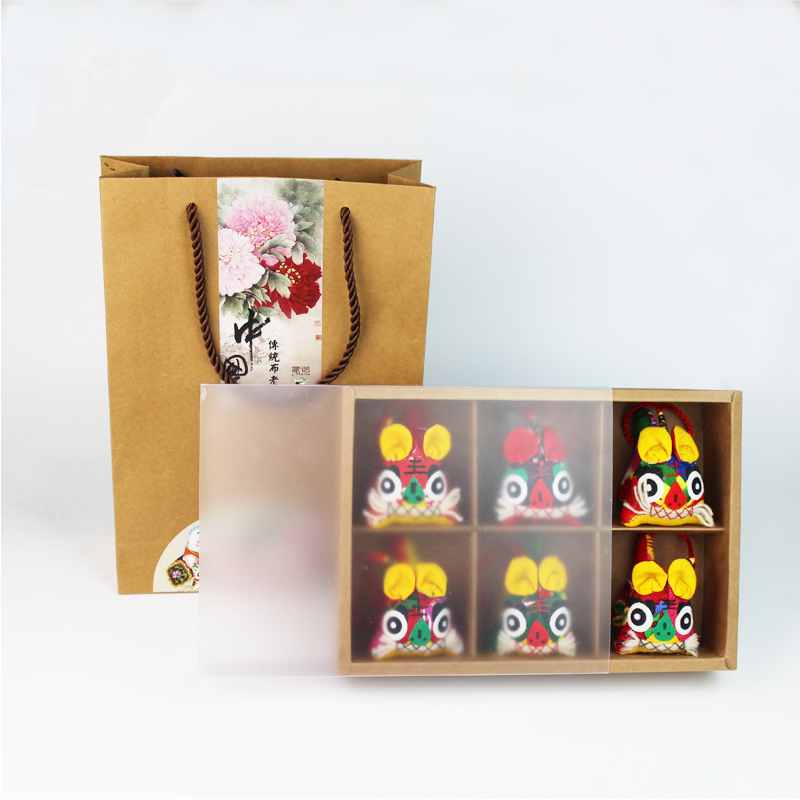 布老虎礼盒伴手礼公司店庆开业活动小礼品定制结婚回礼宝宝满月礼