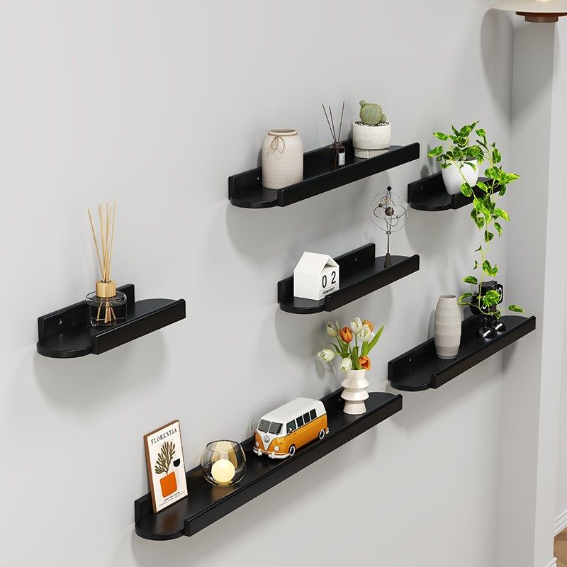 墙上置物架免打孔实木隔板墙壁层板背景墙装饰展示架挂墙面一字板,住宅家具,搁板/置物架/家用陈列架,淘宝优惠券,粉丝福利购,淘宝优惠卷