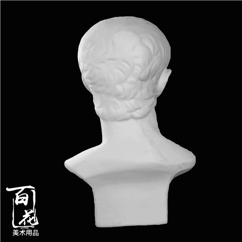罗马青年50cm石膏像美术写生教具静物绘画素描头像 雕像雕塑 包邮
