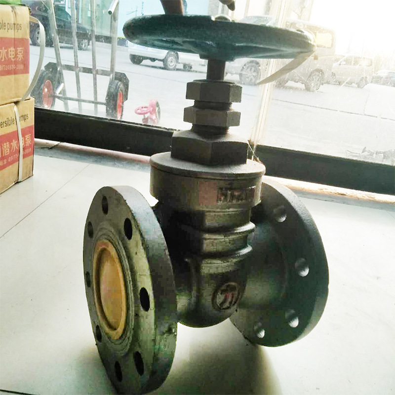 天津大站力字牌阀门 Z45T-16铸铁手动法兰暗杆铜芯闸阀DN25-DN250