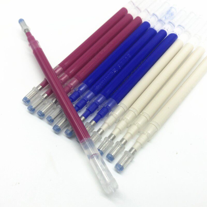 包邮芮翔高温消失笔褪色笔 熨烫加热制鞋服装笔划线记号50支装