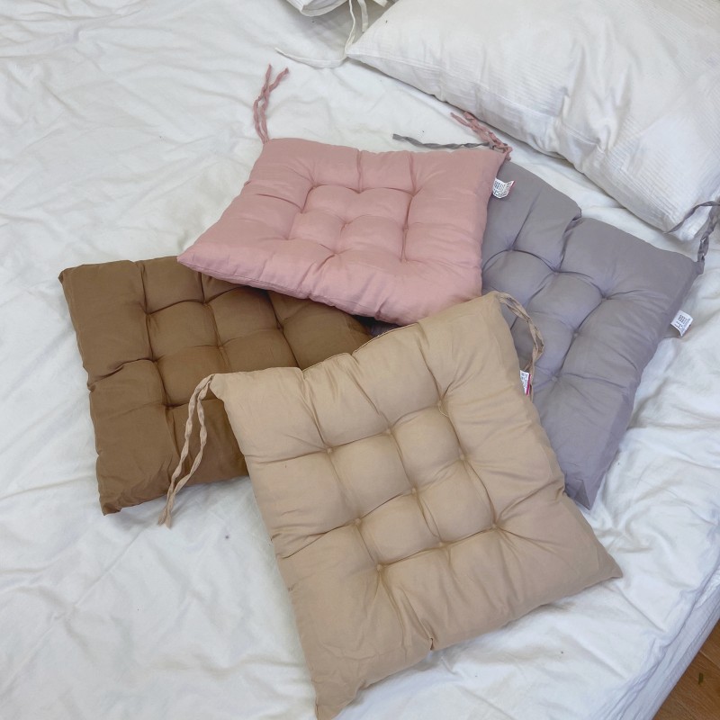 丝丝小物 椅垫坐垫学生宿舍多用软垫靠垫椅子办公室女生垫子简约