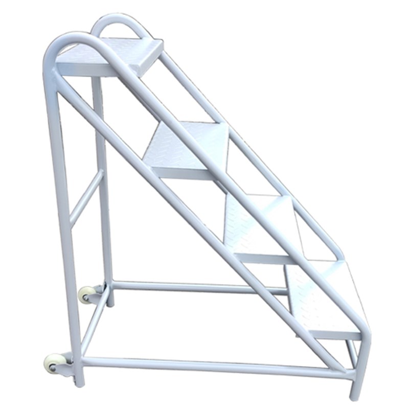 理货梯移动登高梯楼梯梯子仓库登高梯踏步台阶工业货架梯货架梯