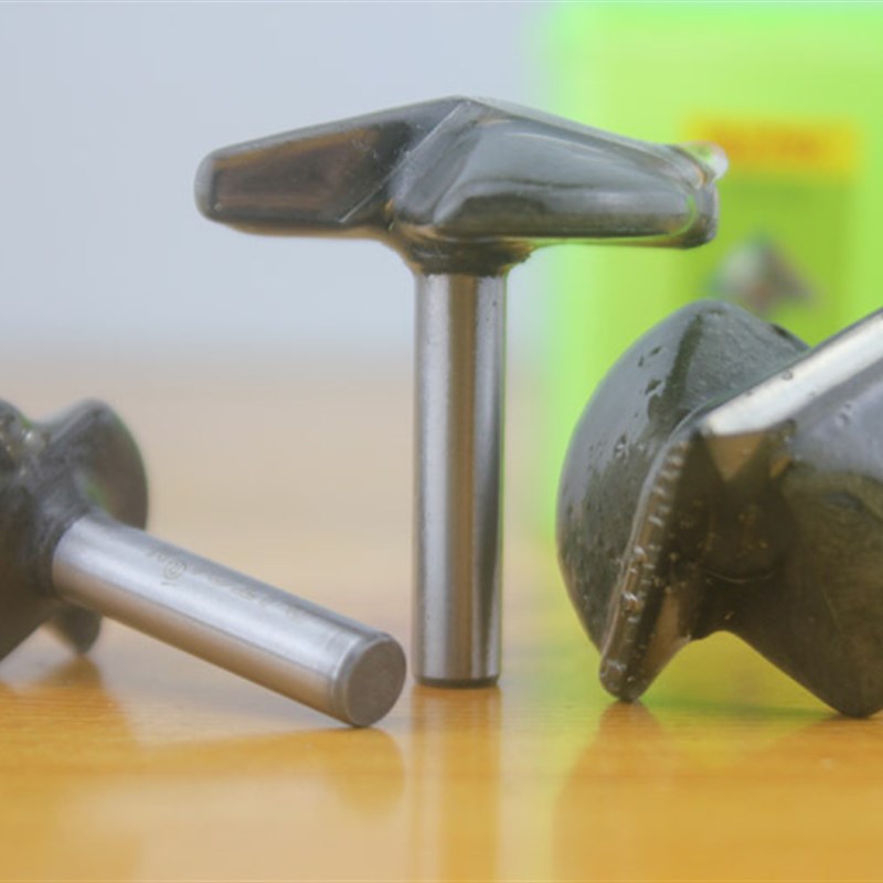 戴杰特6mmV型刀3d木工修边刀工具三维亚克力倒角倒边刀雕刻机刀