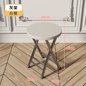 折叠家用马扎可便式 户外高易板凳摆凳子叠凳携圆凳靠背椅椅子简小