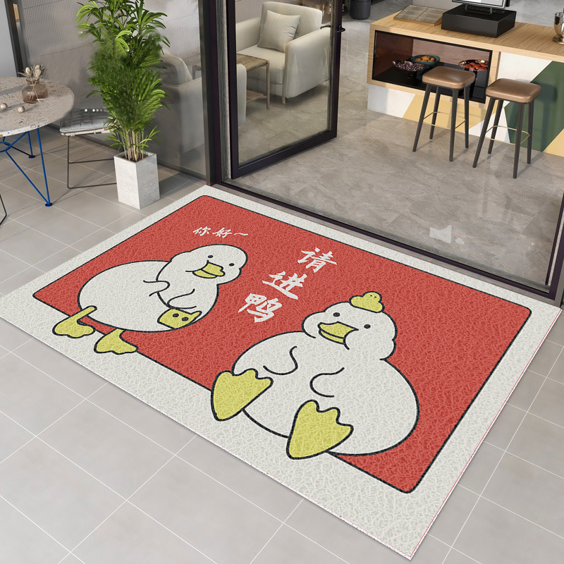 欢迎光临门垫入户门地垫商用进门口防滑脚垫店铺开业迎宾地毯定制