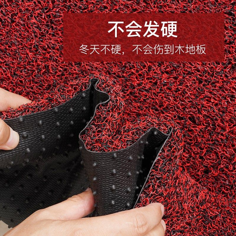 入门户地垫超厚大门加厚门外丝圈入户家用可裁剪门前蹭土门垫特厚