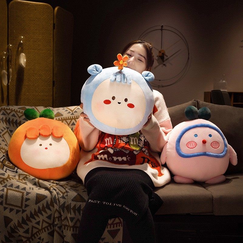 团子抱枕被子两用新款可爱多功能折叠毯子二合一办公室午睡汽车载,居家布艺,抱枕被,淘宝优惠券,粉丝福利购,淘宝优惠卷