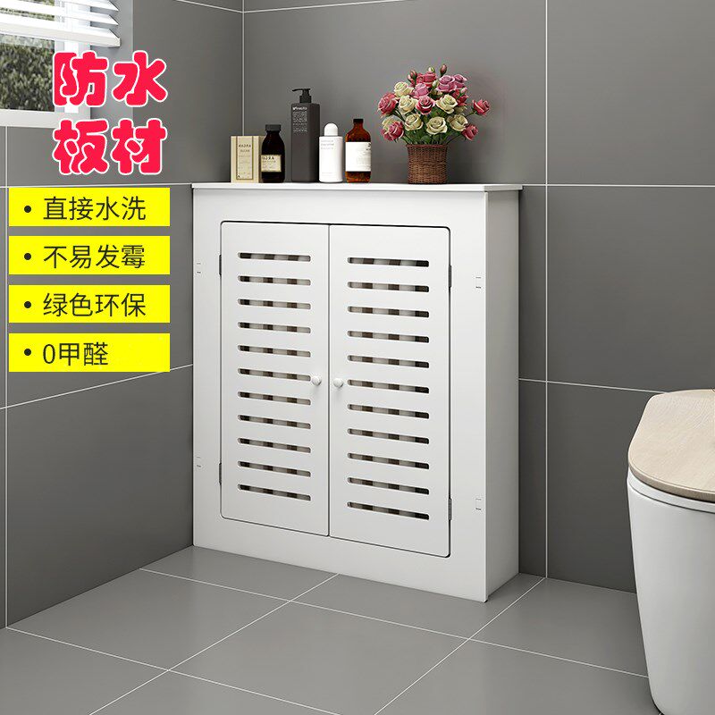 分水器地暖管遮挡罩暖气片三面罩遮弱电箱卫生间遮丑水表装饰柜子