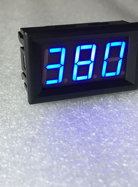 数显交流电压表 0.56AC70-500V数字显示器110VAC220V 380V 48*29