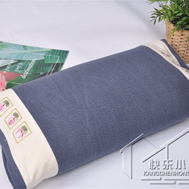 韩国民俗全荞麦水洗棉加高单人助睡眠枕头可调节家用颈椎修复