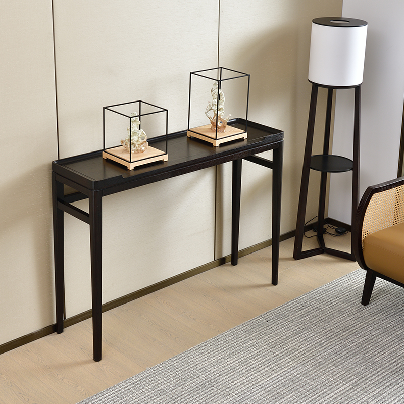 实木条案条几新中式长条案桌客厅靠墙案台酒店走廊小窄入户玄关桌