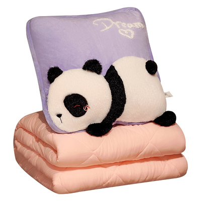 抱枕被子两用二合一毯子折叠靠枕车用办公室午休毯子枕头汽车靠垫