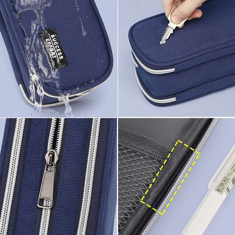 大容量铅笔袋男生款初中生高中大学小学生文具盒铅笔盒女生中学生