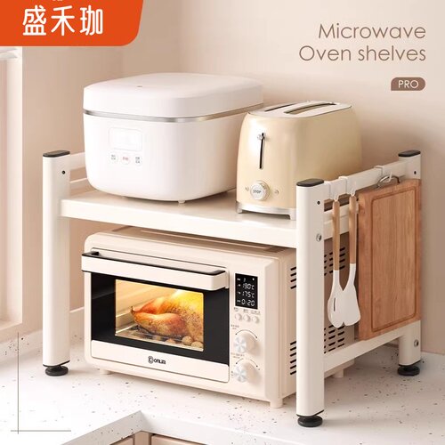 厨房微波炉架子置物架多功能家用