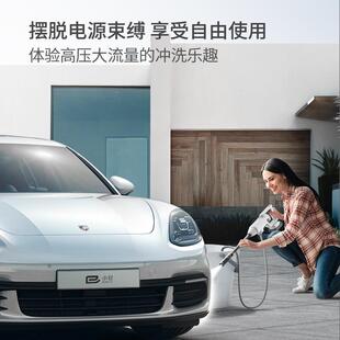 亚马逊热销水枪洗车神器无线锂电高压洗车机家用清洗机洗 直销新款
