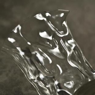 直销新款日式锤纹公道杯 加厚形玻璃分茶器匀杯 功夫茶具茶海公杯