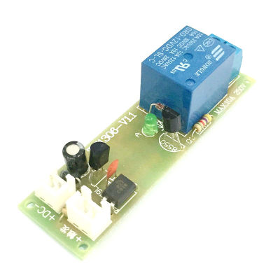 延时继电器模块12V延迟吸合通电汽车改装开关啓动计时隔离模组