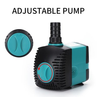 3/6/10/15/25W Aquarium water pump Ultra-Quiet Submersible Fo