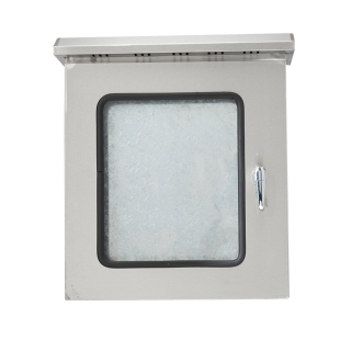 定 400 新品 双层a门不锈钢配电箱控制按钮箱双门电控柜防水箱500