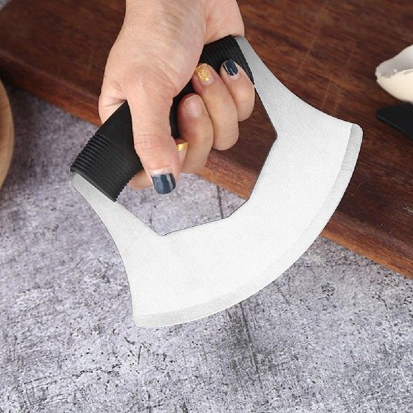 Pizza Cutter Kitchen Accessories Safe Rocker Slicer Knife