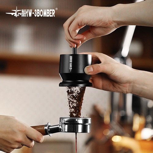 MHW-3BOMBER轰炸机接粉器 意式咖啡磨豆机接粉环打散粉手冲落粉器