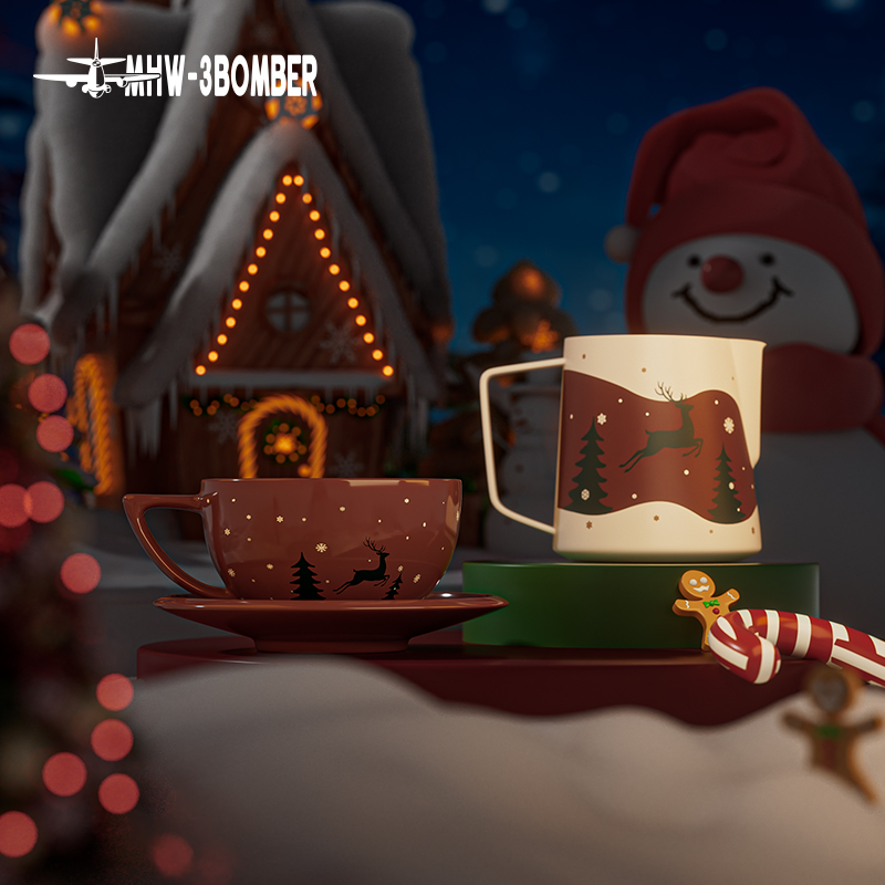 轰炸机拉花缸5.0圣诞限定版