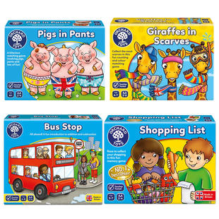 快慢狐BUS STOP巴士站台数感桌游培养儿童计数游戏益智桌游玩具