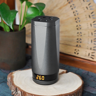 酉圓工坊中國(guó)尊品香器便攜手持充電Type C數(shù)顯調(diào)溫鋁合金質(zhì)感品牌