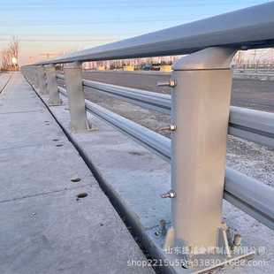 天桥用6063 自有厂家现货销售 河道 公园 T5铝合金防撞护栏 景区