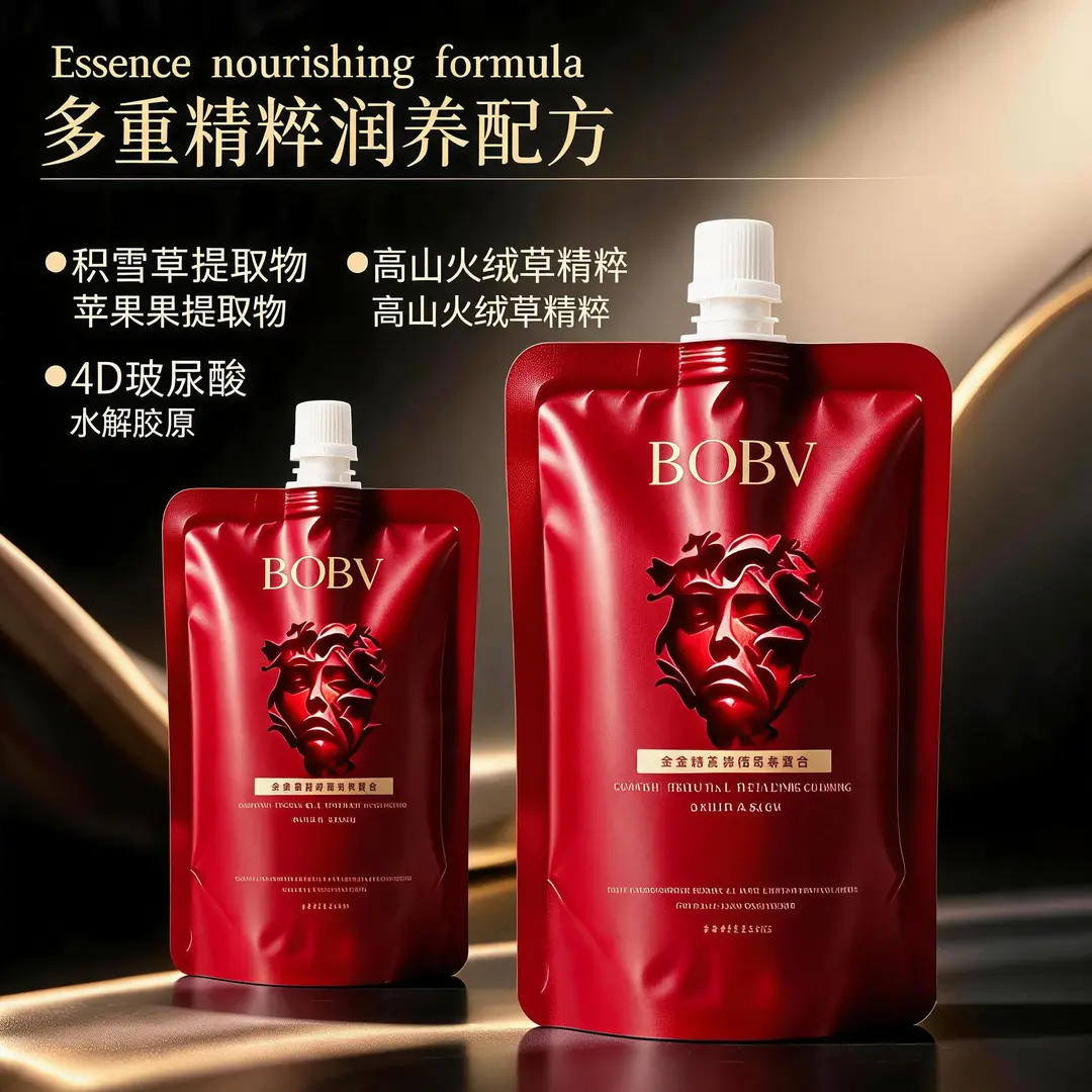 BOBV葡萄酶小气泡水氧面膜清洁