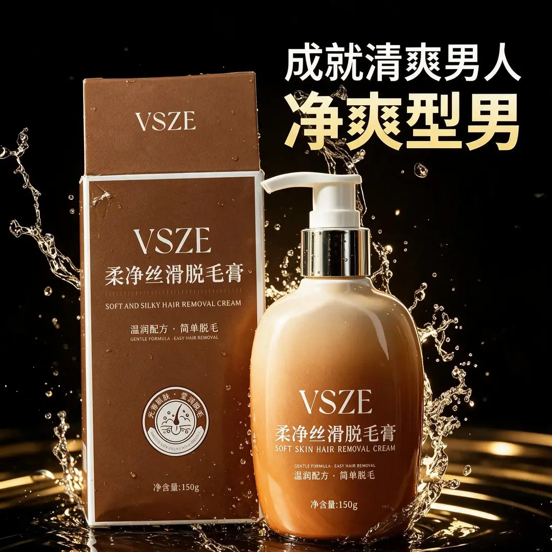 VSZE柔净丝滑脱毛膏无痛不留黑点