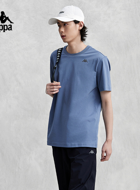KAPPA2025年春季新款男士圆领短袖T恤