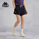2025新款 女款 跑步短裤 休闲运动裤 潮 女三分裤 Kappa卡帕背靠背夏季