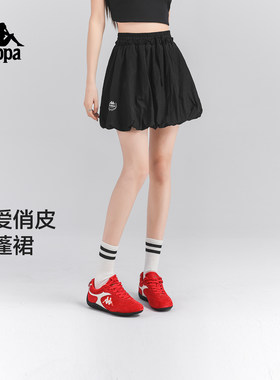 卡帕夏季运动花苞短裙防走光
