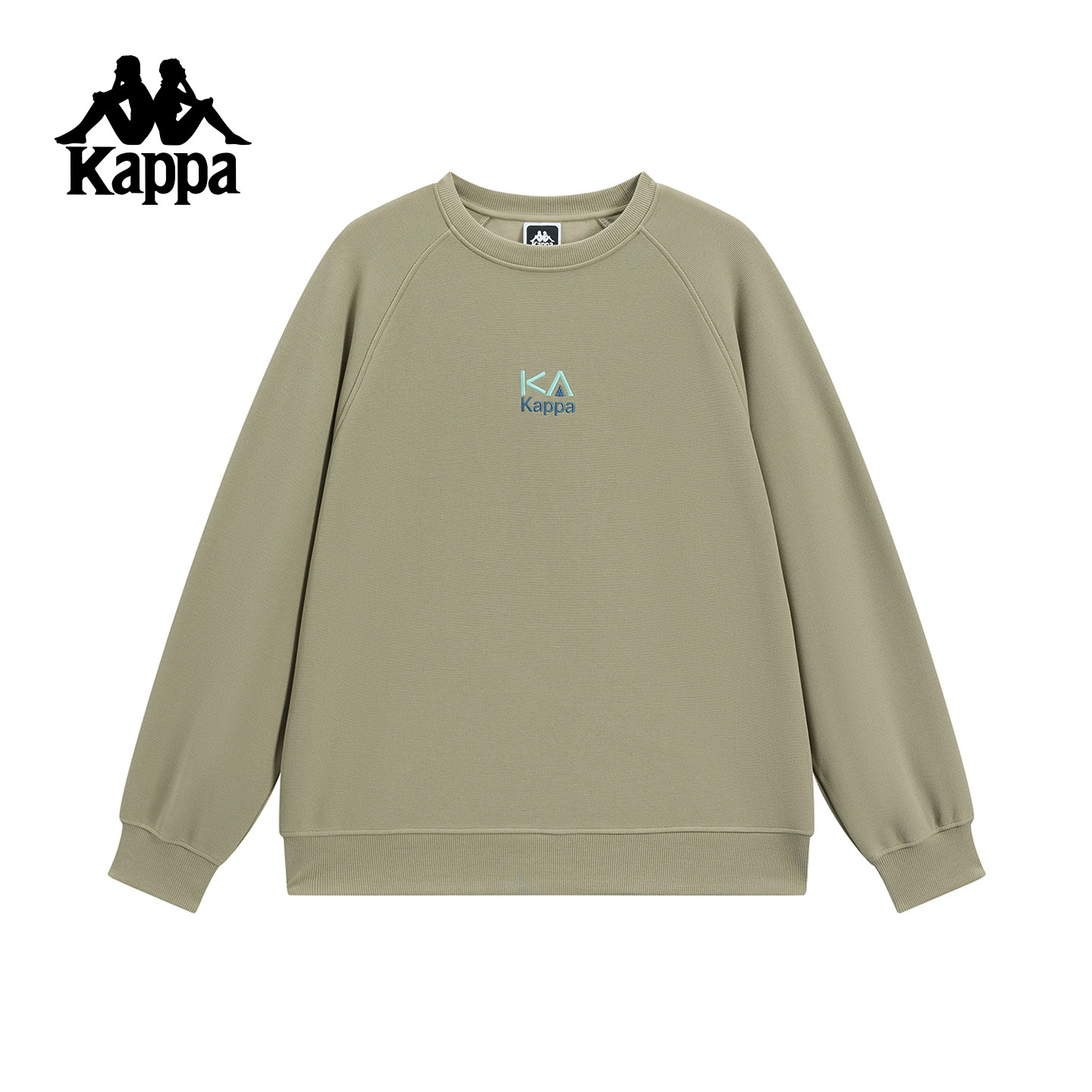 Kappa卡帕背靠背2025新款针织套头衫秋季运动卫衣加厚休闲上衣潮