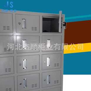员工餐厅碗柜 24门更衣柜钢制更衣柜 职员储物柜铁皮存包柜