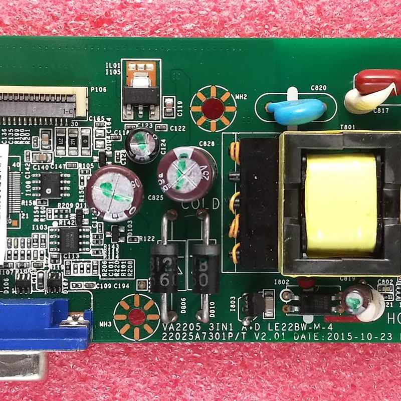 惠普HP 2d2Y N223V le22bw-M-4 优派 VA2261-2 VA2205 电源驱动板