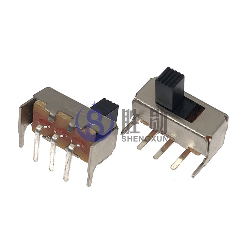 SS12F23G5 拨动开关 卧式 SS-12F23G4/G5/G6/G7 五脚滑动拨动开关