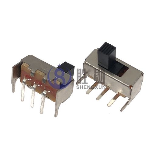 SS12F23G5 拨动开关 卧式 SS-12F23G4/G5/G6/G7 五脚滑动拨动开关
