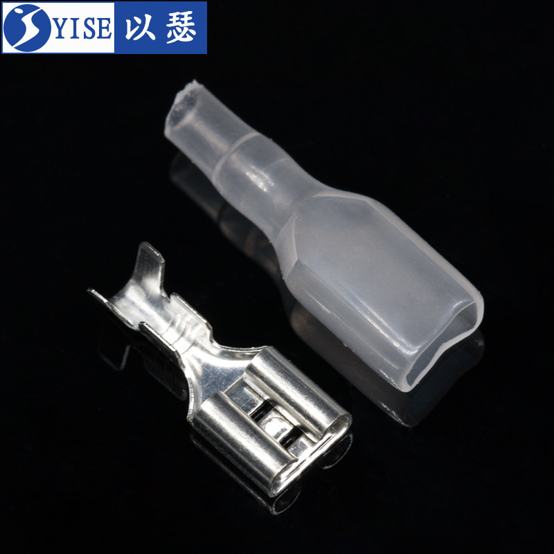 6.3插簧端子 护套 铜接插件插片母头插拔式冷压接线端子厚6.3插簧,珠宝/钻石/翡翠,翡翠裸石/蛋面,淘宝优惠券,粉丝福利购,淘宝优惠卷