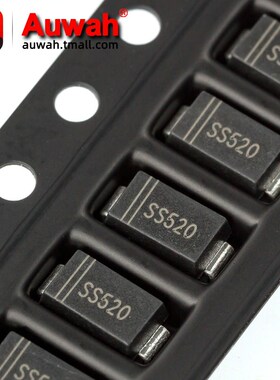 SS52 SS52F SS520 SS520F 贴片肖特基二极管 5A 20V 200V SMA SMB