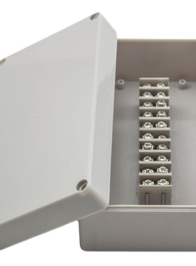 YX-10P-F2室外防水接线盒带端子158*90*60平位端子盒10位分理线盒