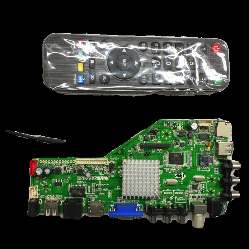MSD338STV5.0智能无线网络电视驱动板 通用安卓液晶主板电源板