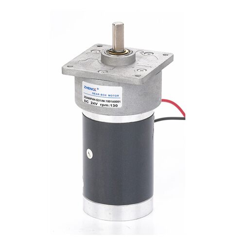 ZGA60FHH-G12V24V正科直销永磁直流减速电机马达大扭矩正反转调速