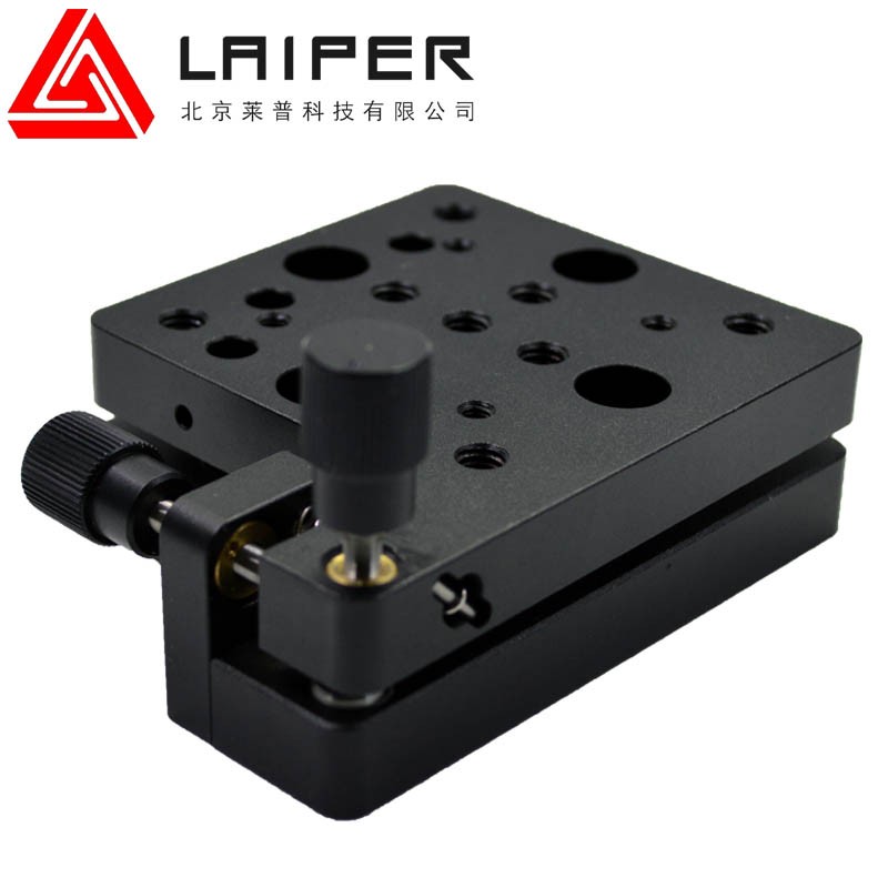 光学双轴手动倾斜台精密角度位移台俯仰微调工作平台实验偏转滑台