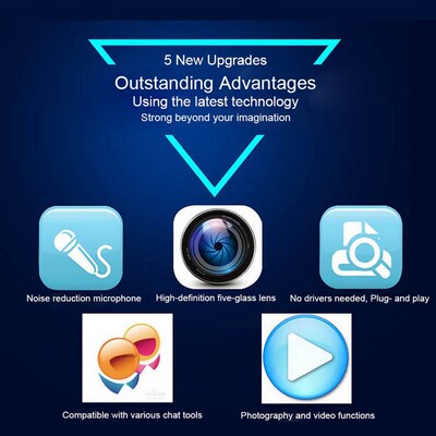 ViBAO K20/K68/K69 4K High Definition Webcam SB 2.0 67.9