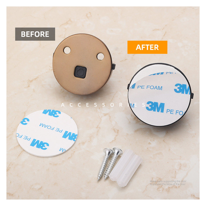 星猫 门碰门顶不锈钢门挡家用防撞门挡免打孔门阻静音龟顶阻门器