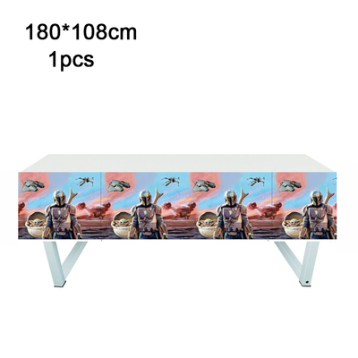 The Mandalorian Baby Yoda Party Supplies Paper Plates Cup Na